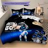 Astro Bot Rescue Mission Print 3Pcs Bedding Setduvet Cover With 2 Bedropillowcase Home Birthday Gift