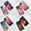 Soft Cover for Apple iPhone 17 Pro XS Max Air 6 7 8 Plus 5 + SE 2022 SE2 16E Casing Phone Case Poppy Flower Bloom Fashion