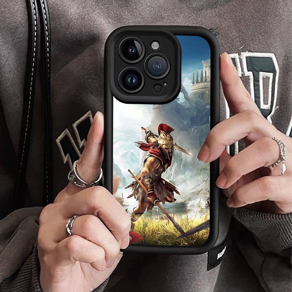 Смешной Чехол для Телефона из Силикона 'A-Assassins Game C-Creed' для iPhone 17 Pro Max 16 15 14 13 12 11 Plus 17 Air