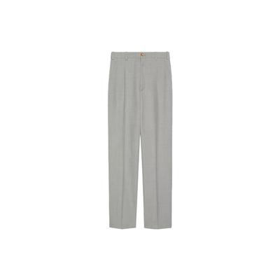 (WMNS) Шерстяные брюки из кожи акулы 'Серые' Женские 675974-ZACFE-4734