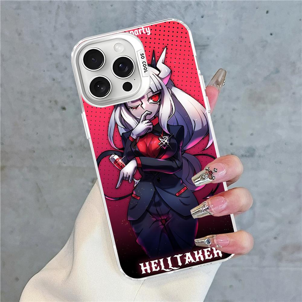 Чехол для телефона Helltaker для iPhone 18 16 15 14 13 12 11 Pro Max X XR XSMAX 8 7 Plus Матовый ударопрочный задний чехол