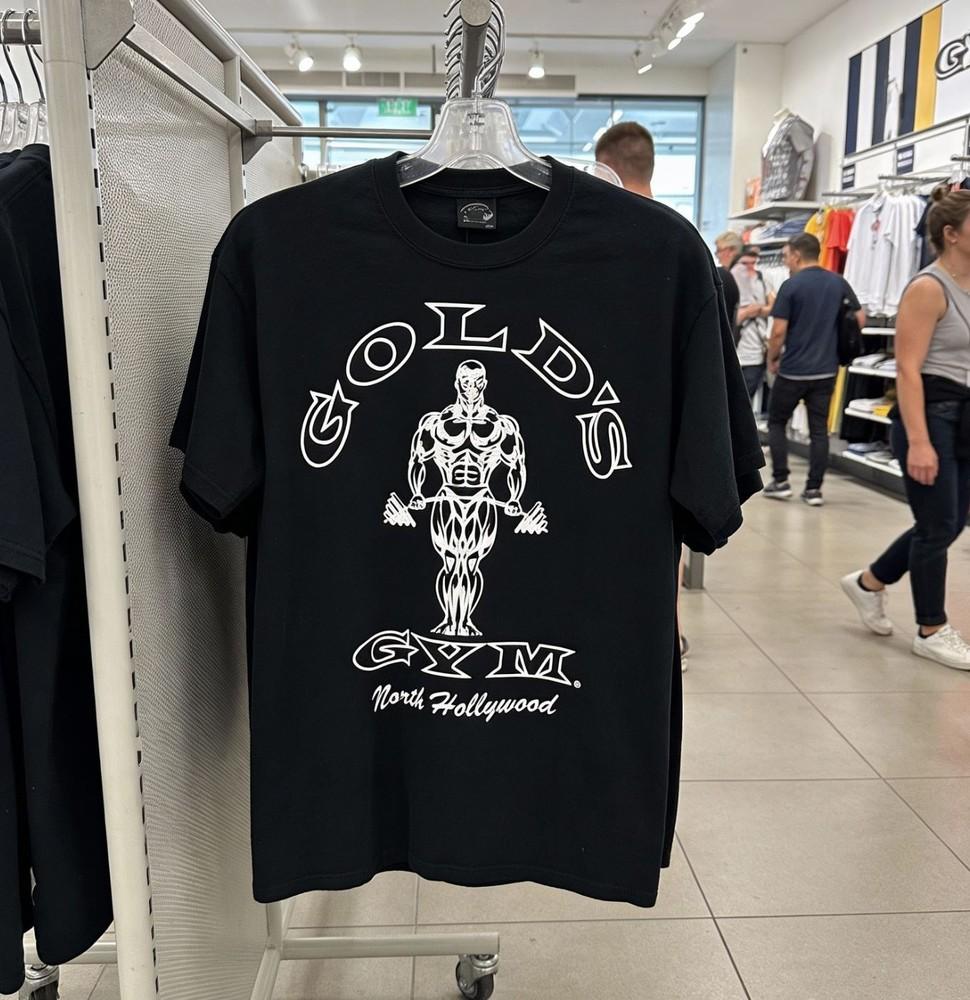 Винтажная футболка Gold’s Gym Venice Beach North Hollywood Унисекс