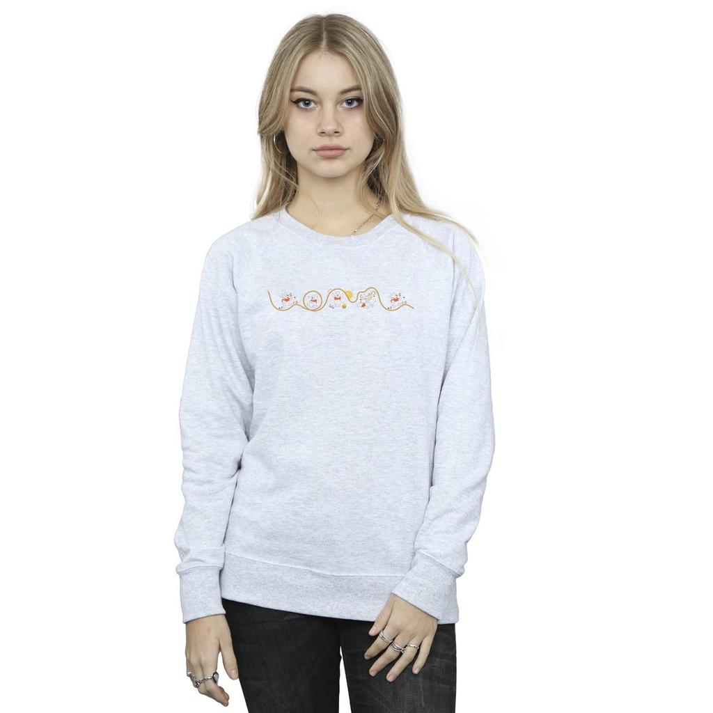 Disney Womens/Ladies Winnie The Pooh Tigger Line Sweatshirt
