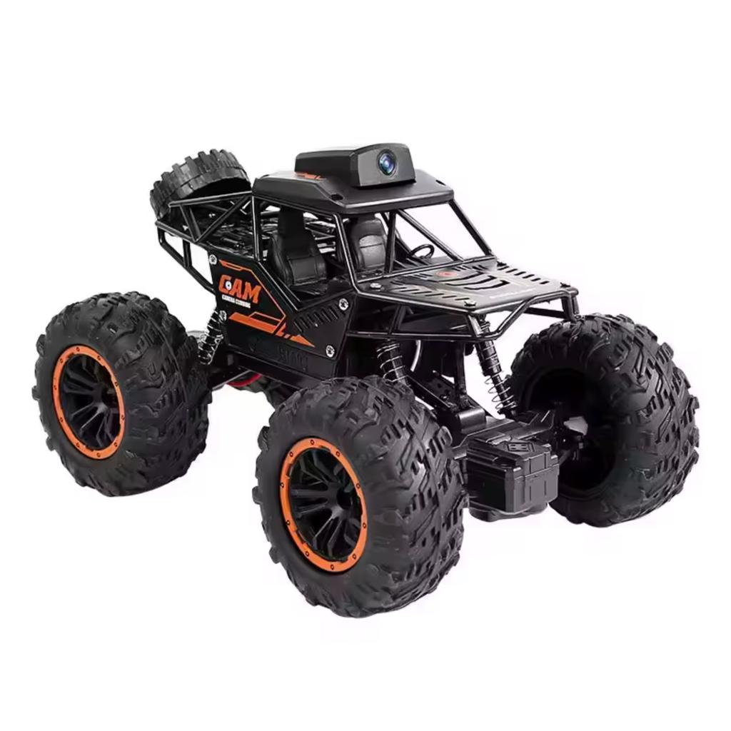 RC remote control car alloy high speed off road climbing car high definition camera climbing car black