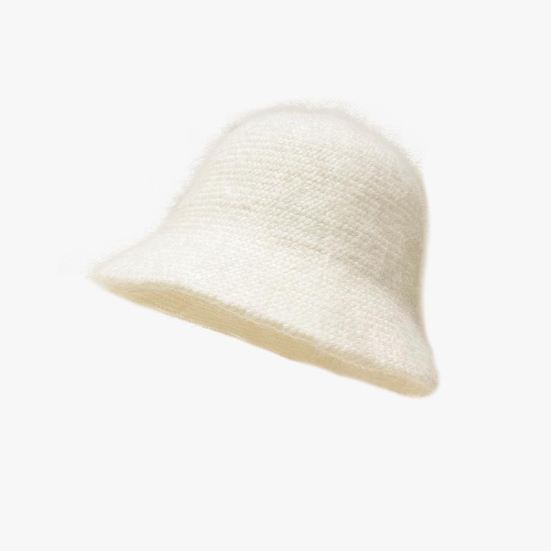 Женская осенне-зимняя универсальная шерстяная шляпа в корейском стиле, теплая зимняя шапка с защитой ушей, шляпа-ведро для большой головы