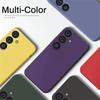 Жидкий силиконовый чехол для телефона для Samsung Galaxy S21 S22 S23 S24 S25 UItra Plus S23 S24 FE легкий красочный мягкий чехол на заднюю панель