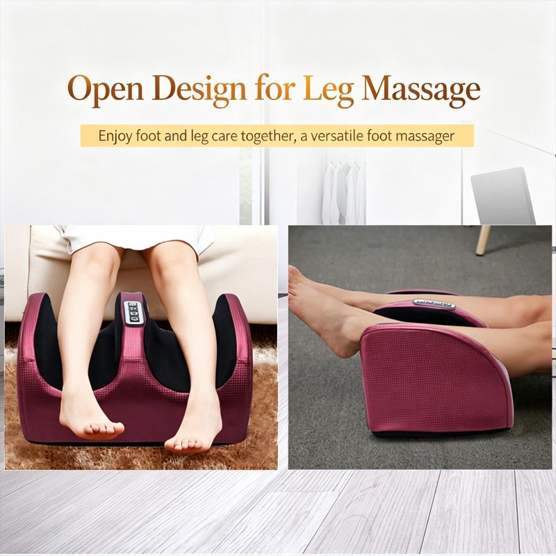 Electric Heated Foot Massager for Home Use, Relieve Tired Muscles & Improve Sleep