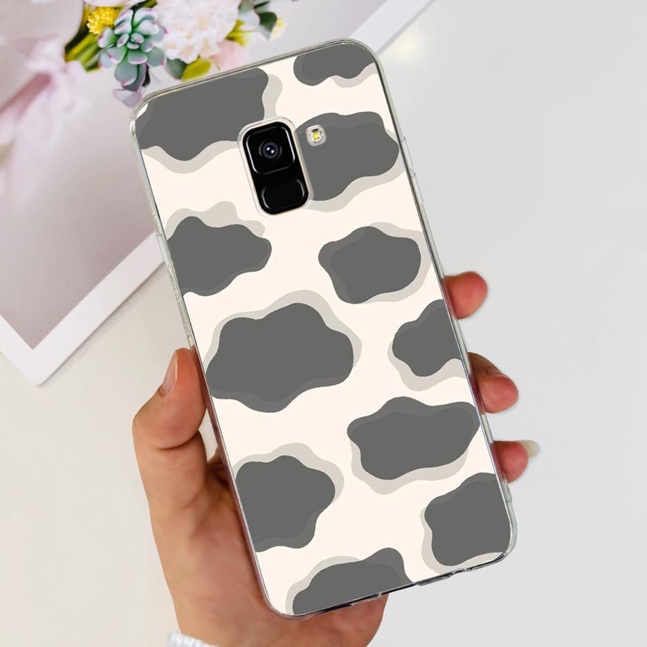 Чехол для Samsung Galaxy A8 Plus 2018 SM-A730F Роскошный Расписной Чехол Мягкий Силиконовый Чехол для Телефона Для Samsung A8 2018 A530F A8+ Fundas