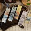 30PCS/set Retro Chiese Style Bookmark For Book Vintage Mountains Lakes Series Bookmark Teacher Friend Gift Student Supplies