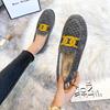 Women's Winter Furry Slip-On Shoes - New 2024 Lamb Wool, Thick-Soled, Height-Boosting, Warm Velvet Cotton for Outdoor Wear