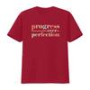 Back To School Progress Over Perfection Vintage Te Women s  T Shirt High Quality and Stylish vintage Washed graphic Stretched
