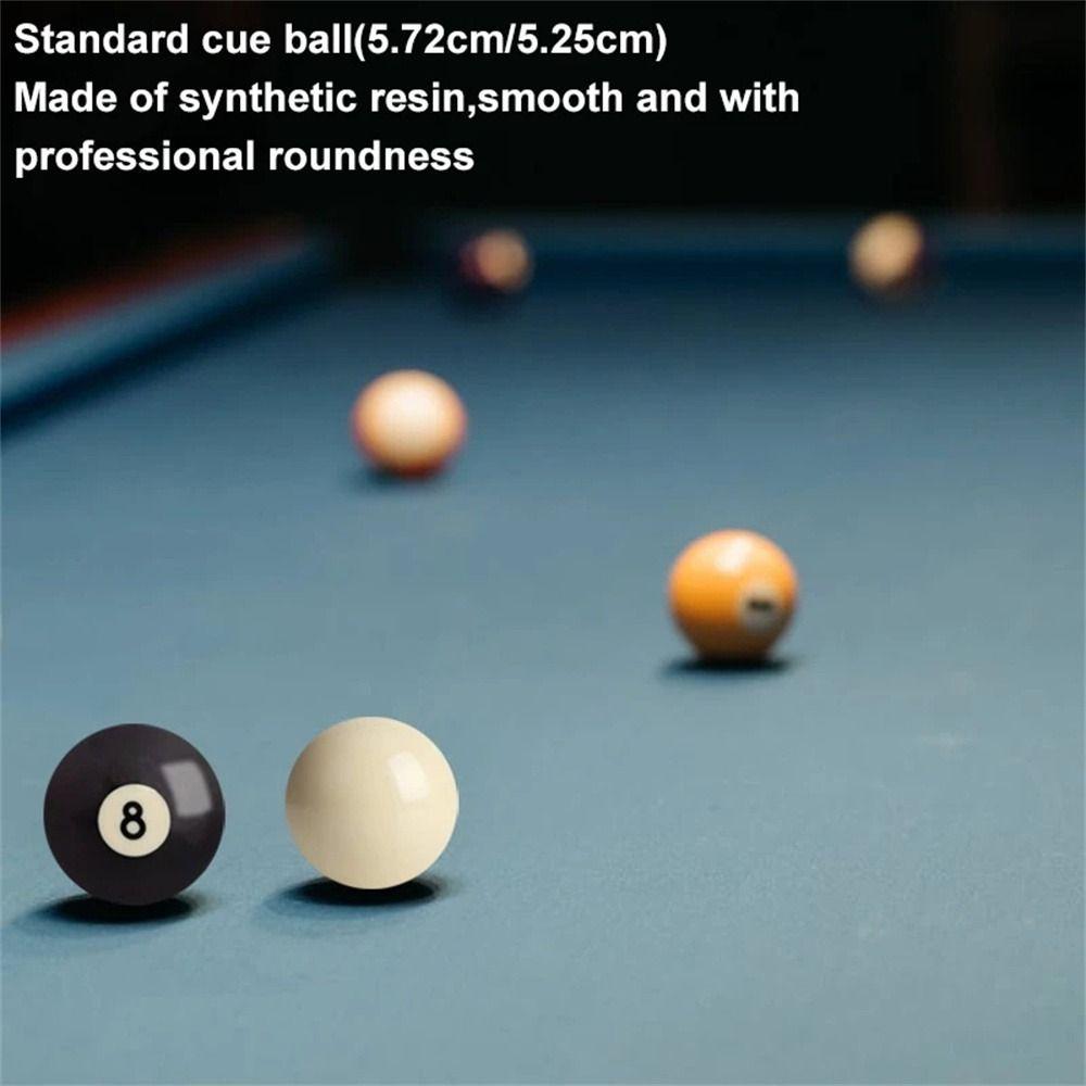 Pool Ball Snooker Training Billiard Eight Ball Billiard Cue Ball Black 8 Ball White Cue Ball