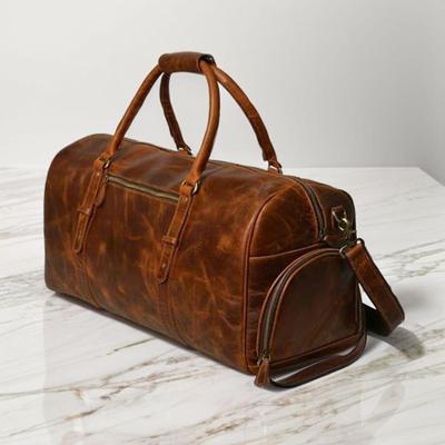 Кожаная сумка буйвола | Спортивная сумка | Сумки выходного дня | Хранение обуви