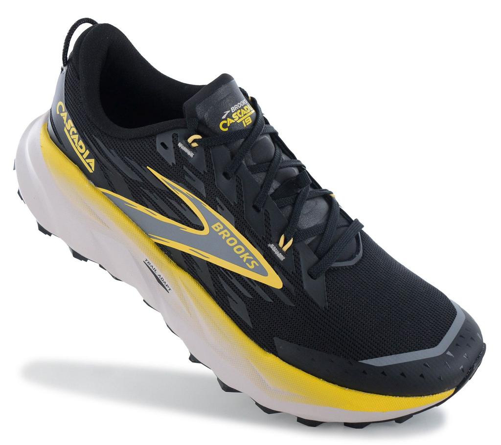 BROOKS Cascadia 19 - Мужские кроссовки для трейлраннинга Черные 1104571D-017 ОРИГИНАЛ