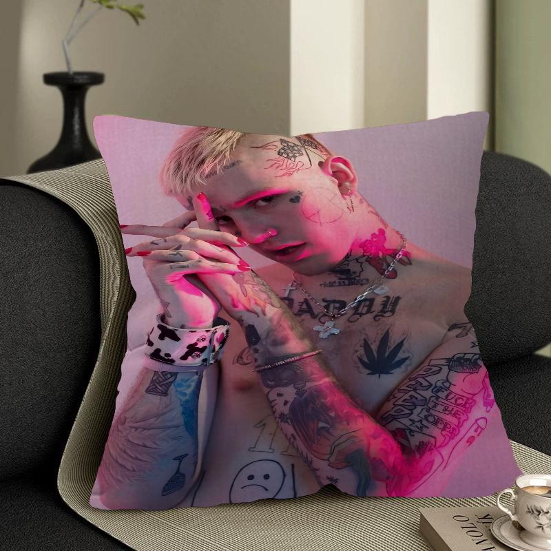 Подушка Lil Peep Подарок Декор для дома и офиса Подушка для спальни, дивана, автомобиля Наволочка