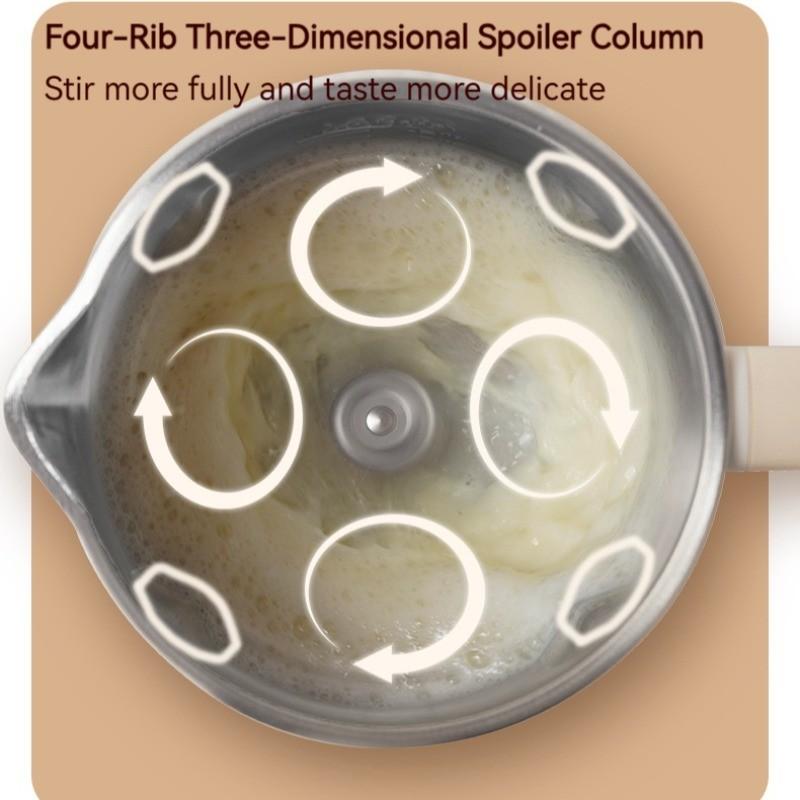 1200 мл Автоматическая Интеллектуальная Соковыжималка Кухонный Многофункциональный Электрический Блендер Большая Емкость Машина для Соевого Молока