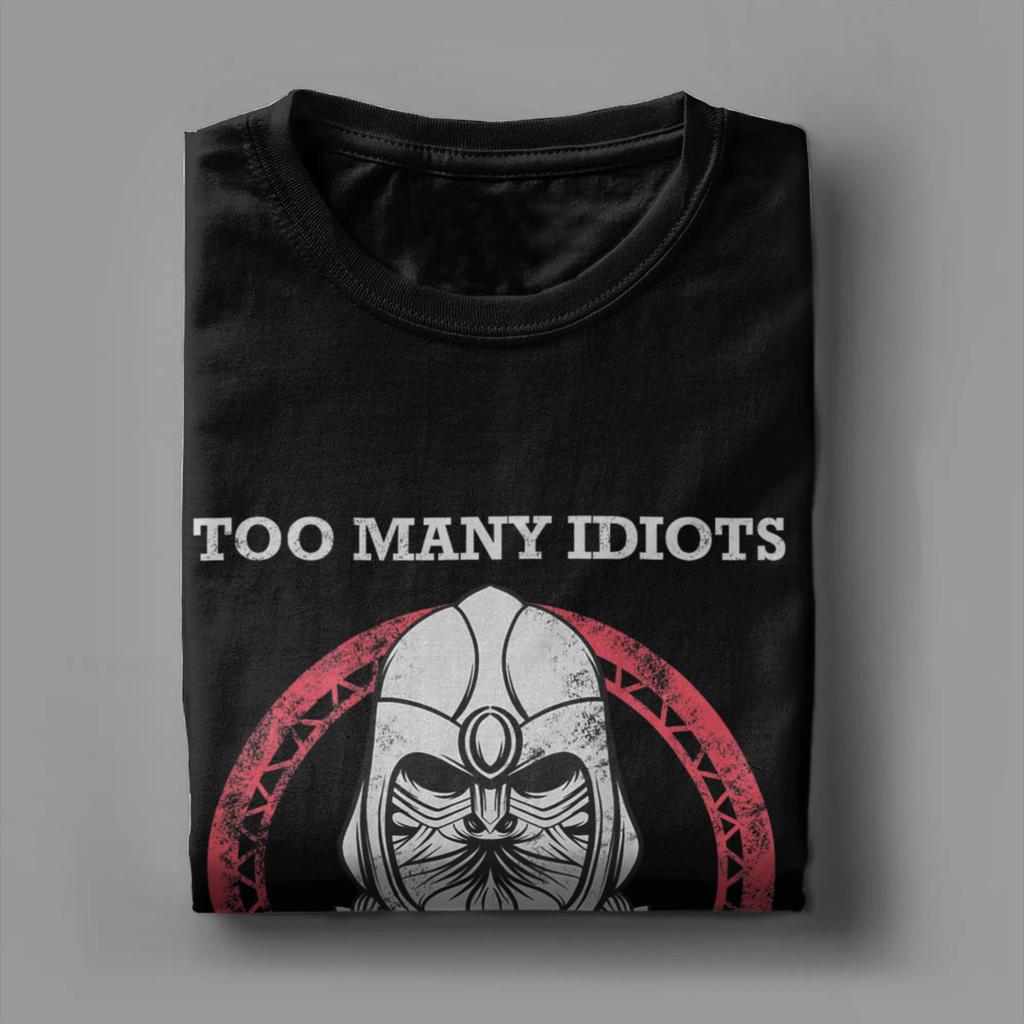 Футболка Мужские хлопковые футболки с юмором Футболки с круглым вырезом Футболки с коротким рукавом Товары больших размеров