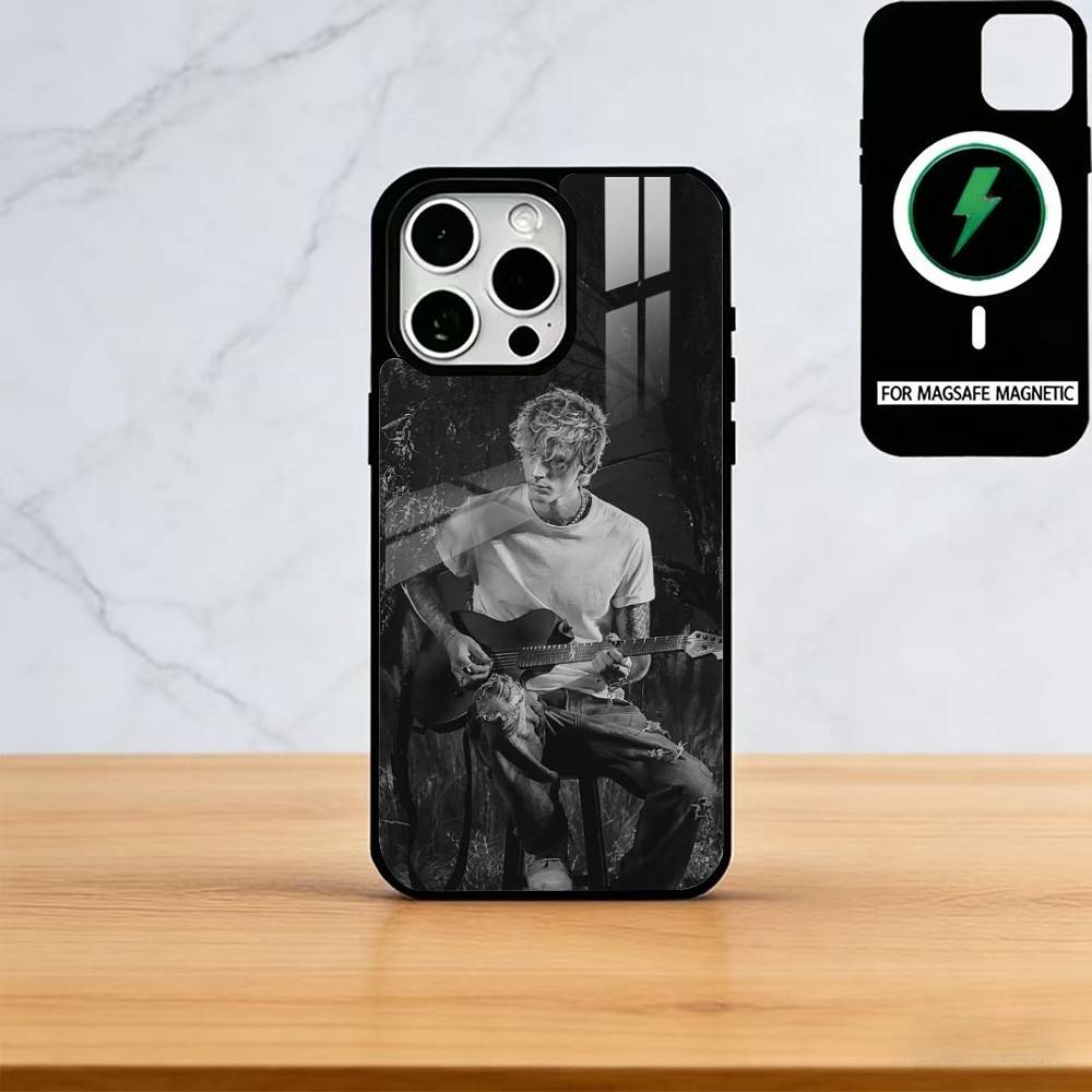 Чехол для телефона MGK LOST A-AMERICANA Для iPhone17,16,15,14,13,12,11 Plus,Pro Магнитный Для Magsafe Беспроводной Зарядки
