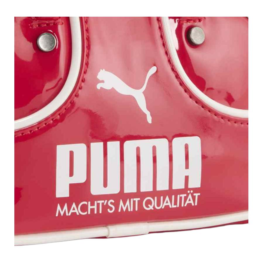 Puma Серебряная фурнитура Сумка-боулинг, Сумка на плечо, Сумка через плечо, Сумка-тоут Обычная Женская Красная 091824-03