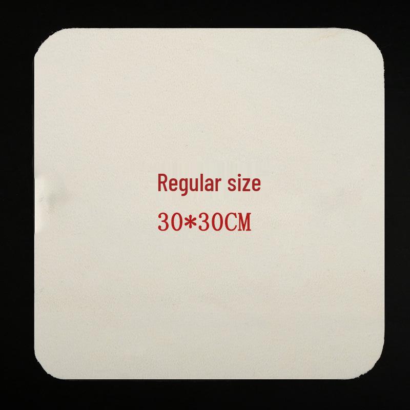 Очень большое полотенце из натуральной оленьей кожи - Водопоглощающее Толстое Замшевое для Мытья Стекол и Автомобилей без Разводов, Не Линяет.