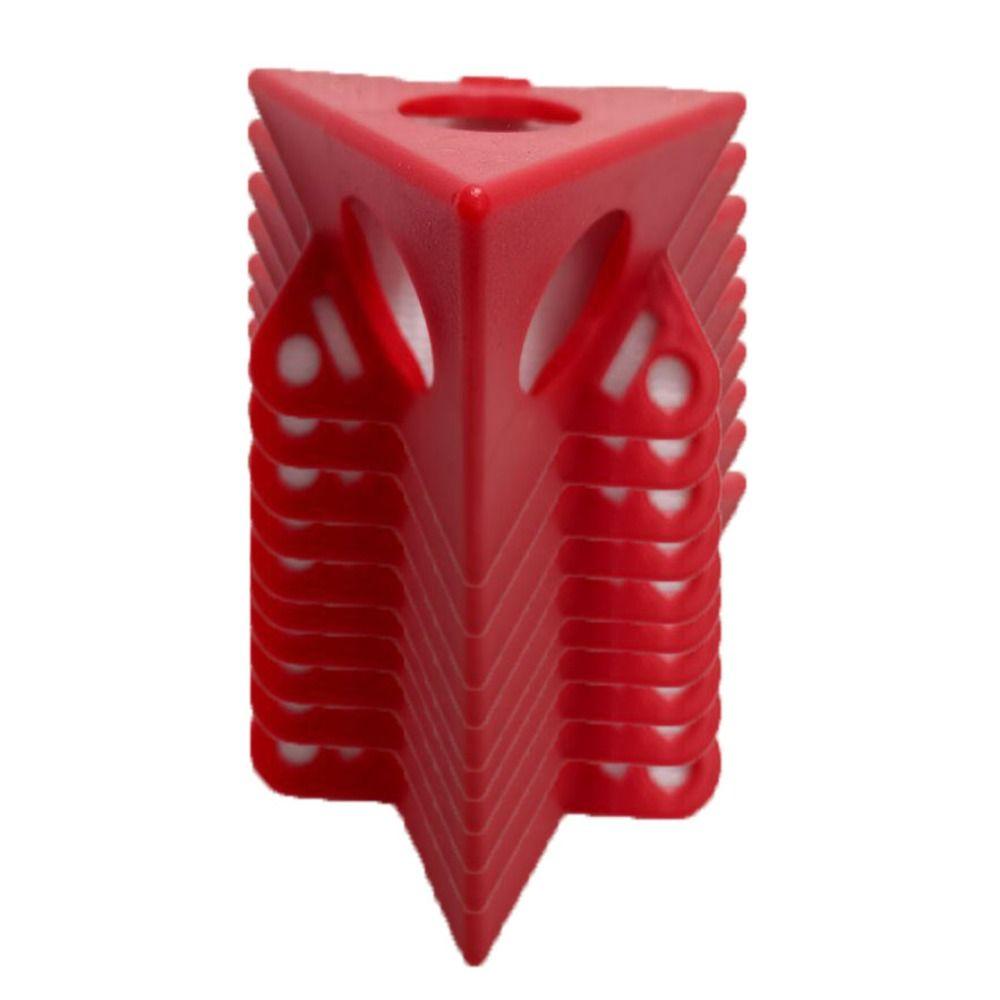 30 шт. Желтые/красные/оранжевые подставки в форме пирамиды Современные/модные подкладки для рисования на открытом воздухе