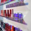 2 шт. акриловые плавающие полки настенные стеллажи для показа прочные несущие настенные полки радужного цвета органайзер