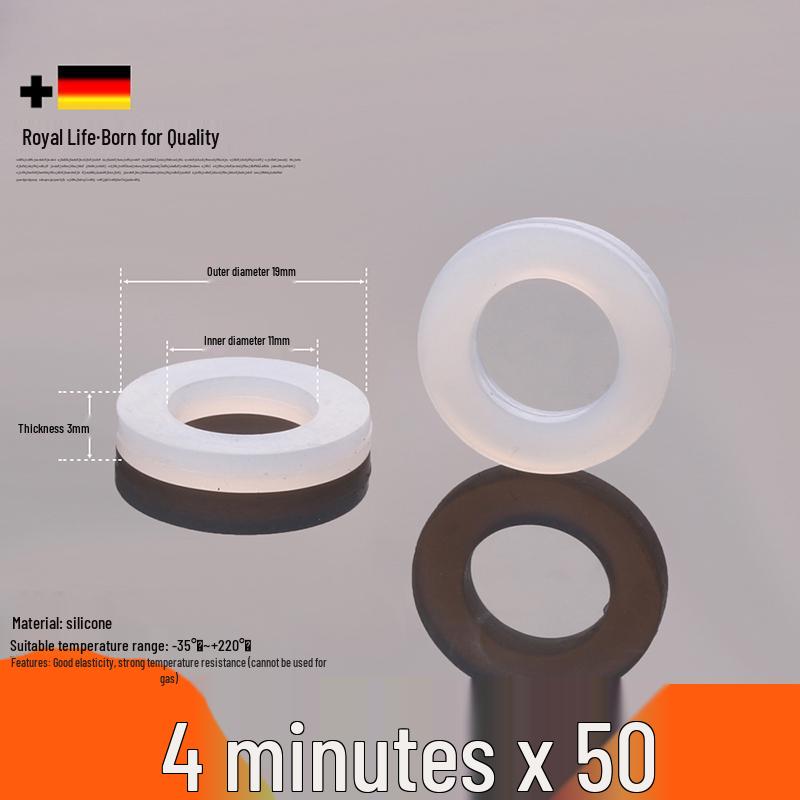 Силиконовая резиновая шайба 1 дюйм для водопроводных труб и счетчиков