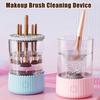 Электрический очиститель для кистей для макияжа USB Автоматическая машина для чистки косметических кистей Многофункциональная сушилка для косметических кистей Держатель Контейнер для мытья инструментов