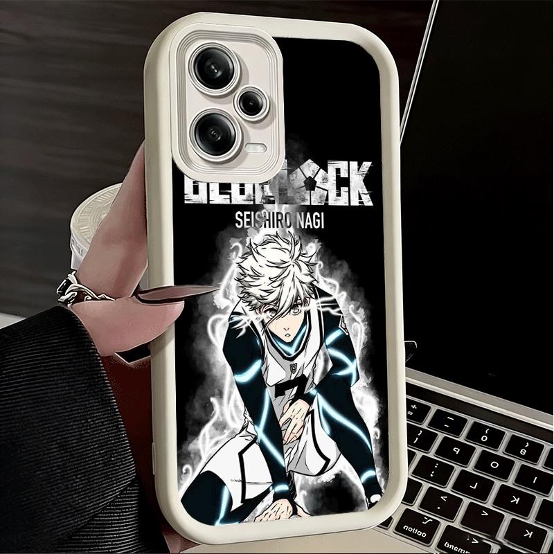 Чехол для телефона для Xiaomi Redmi Note 15 14 13 Pro Plus Синий L-Lock Наги Сэйсиро Ракушка 12S 11 11S 11T 5G 14S Мягкий силикон Funda