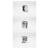 Compact Black Office Scene Model With Precise Proportions Ideal For Photography And DIY Projects