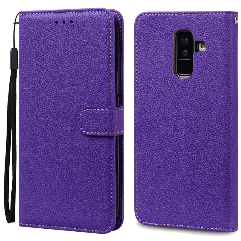 J8 Case For Samsung Galaxy J8 2018 Case Wallet Leather Flip Case For Samsung J 8 J8 2018 J810F Book Cover Coque Fundas Etui