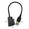 Usb 2.0 Mini Sata Ii 7 + 6 13Pin Adapter Converter Laptop Cd/Dvd  Drive Data Cord Adapter