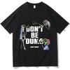 Мужские футболки A$AP ROCKY Don T Be Dumb 100% Чистый Хлопок Топы Классические Мягкие Футболки с Коротким Рукавом Круглый Вырез Эстетичная Футболка Одежда