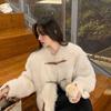 Утолщенный осенне-зимний новый тока имитация лисьего меха Интернет знаменитость молодая корейская версия меха женская зимняя короткая Mao Mao короткое пальто