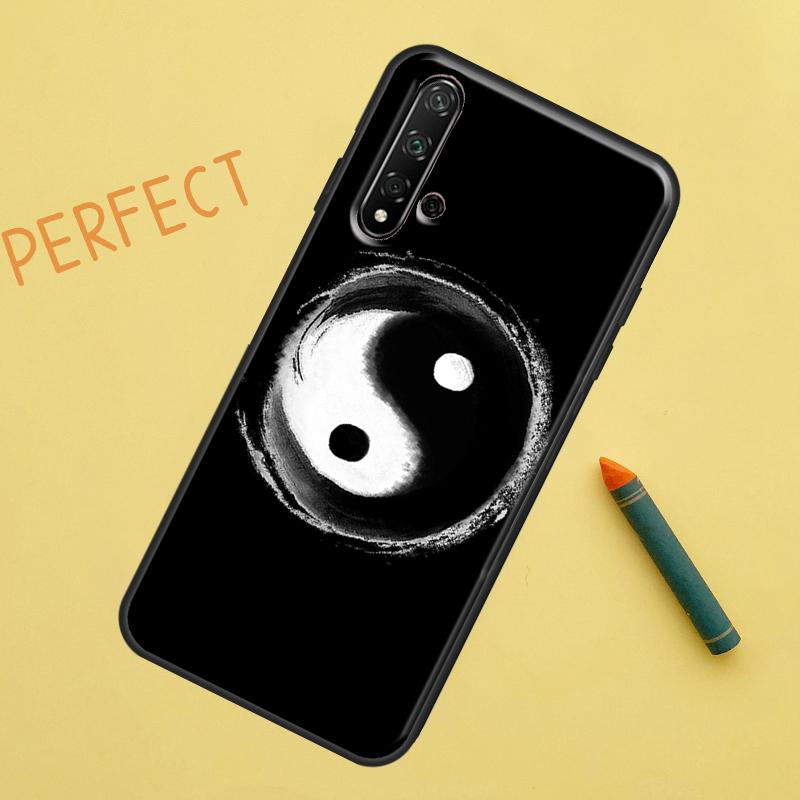 Восемь Триграмм Тайцзи Инь Ян Для Huawei Nova 10 9 SE 11 Pro 12i 11i 8i Y60 Y70 Y90 Y61 Y91 Y72 Y73 P20 P40 P30 Lite Чехол