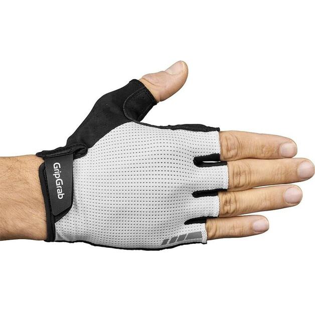 Велоперчатки GripGrab Explr Padded (белый)