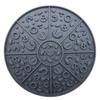Nostalgie Soft Silicone Lick Mat, Pet Slow Food Mat with Strong Suction Cup, Multi-Grid Pizza Shape Dog Feeding Eating Bowl Accessory for Preventing