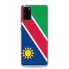 Coque Téléphone - Samsung - Galaxy S20 Ultra - Drapeau Namibie - Souple - Multicolore