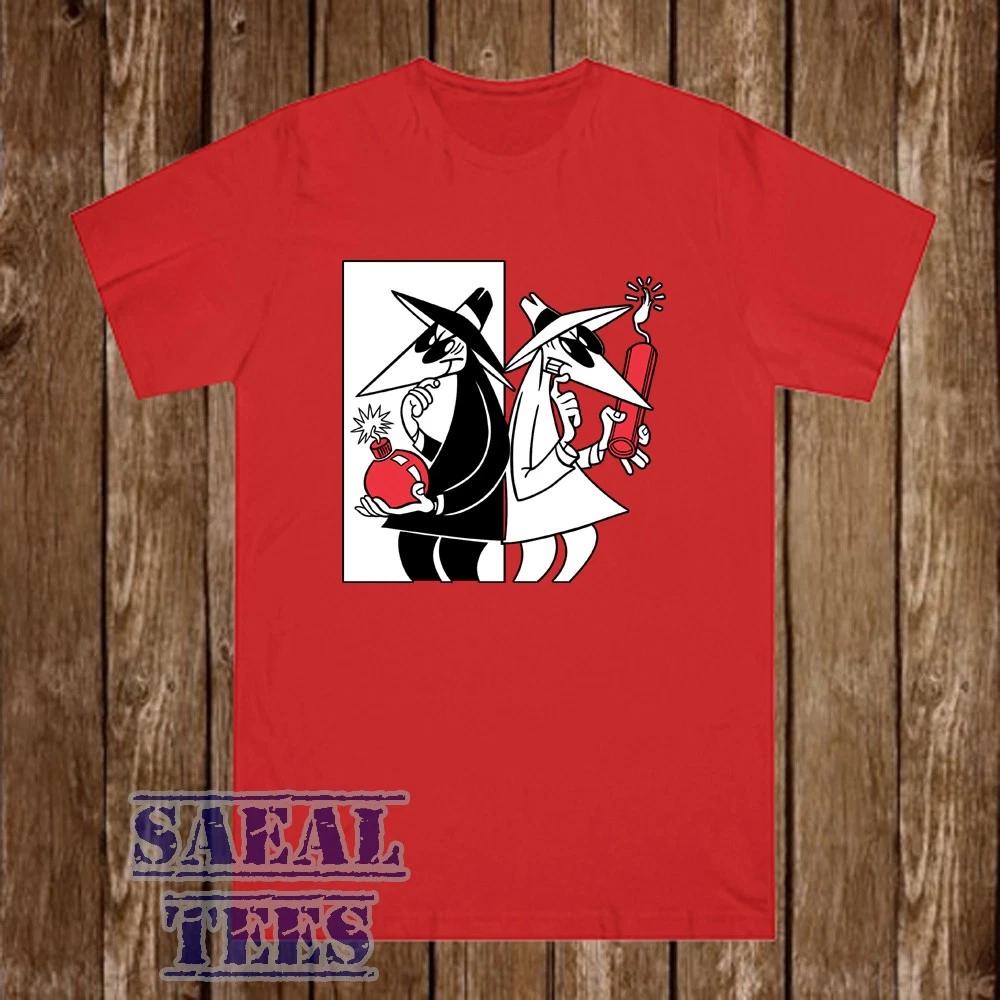 Spy vs Spy Funny Comic Magazine Men's Red Size S-5XL