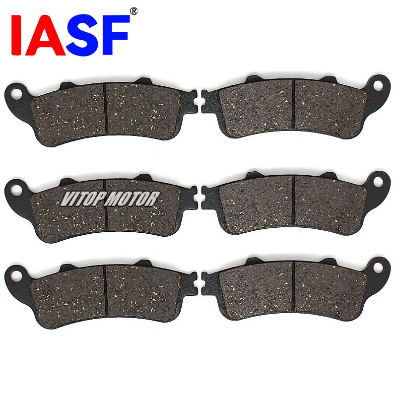 Подходит для Honda XL1000 Varadero 1000 1999-2006 CBR1100 XX CBR 1100 Blackbird 1997-2008 Комплекты Тормозных Колодок Дискового Тормоза Передние Задние для Мотоцикла