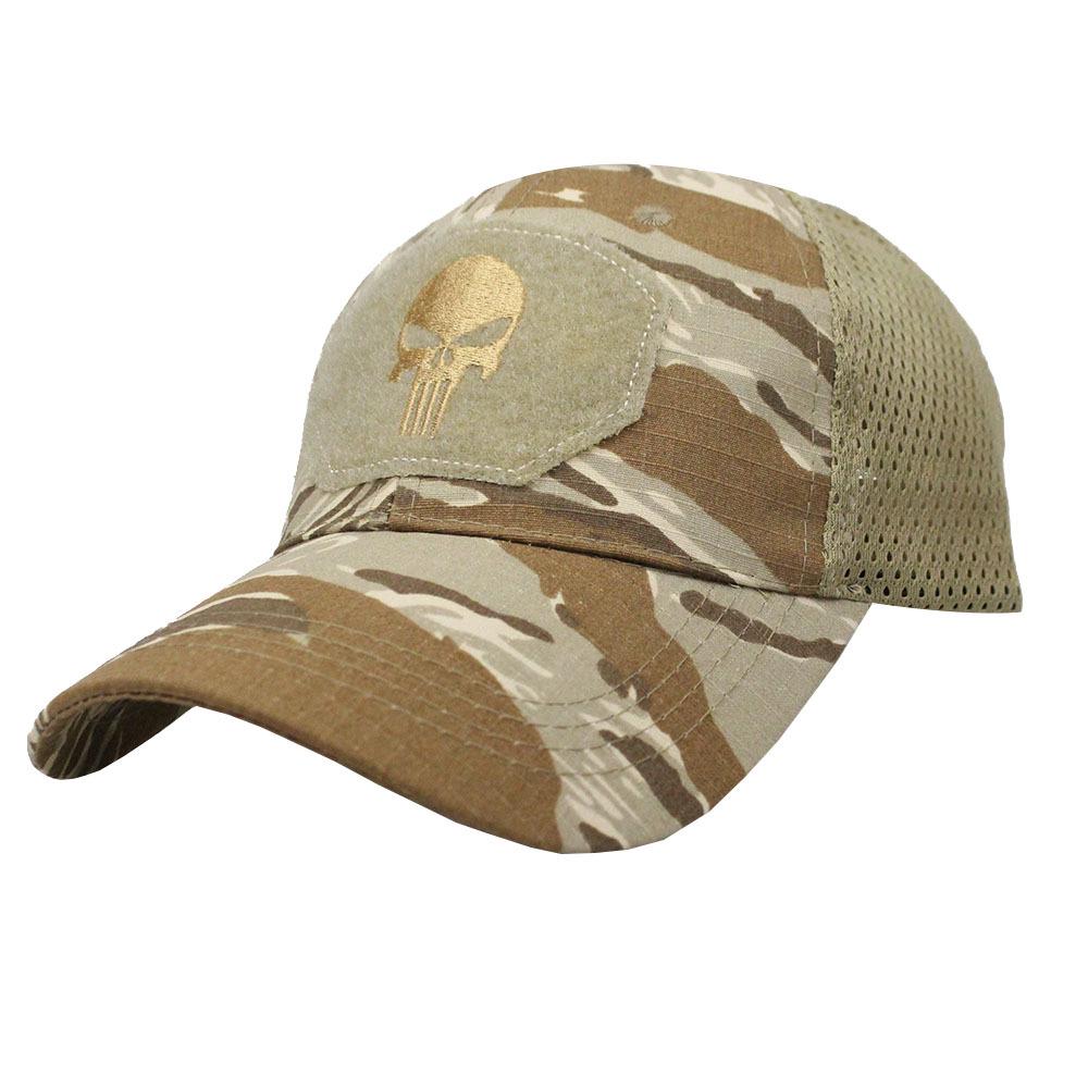 Тактическая камуфляжная бейсболка Сил Специального Назначения с Сеткой и Велкро