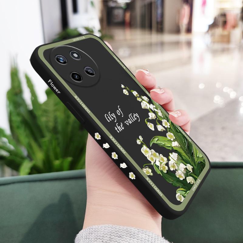 May Bells Phone Case For OPPO Realme 12 11 10 9 9i 8 8i 7 Pro Plus C35 C21Y C25Y C25 4G 5G Liquid Silicone Cover