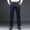 Мужские осенне-зимние эластичные прямые брюки в стиле business casual от Fengxun