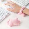 1 шт. Подставка для запястья с ковриком для мыши и небольшой подушечкой, идеально подходит для офисных работников для предотвращения усталости рук при наборе текста, Накладка на запястный сустав