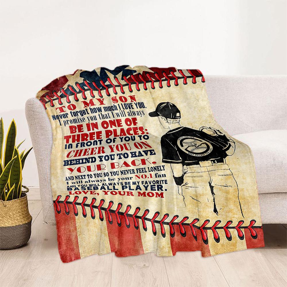 Softball Inspiration Collage Blankets are suitable for living rooms, bedrooms, camping, and other places, making them an ideal choice for gifts.