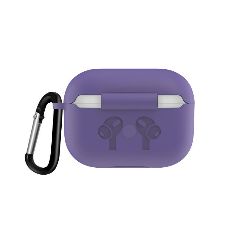 Bluetooth-совместимый защитный чехол для наушников, одноцветный чехол для беспроводной гарнитуры для Airpods Pro