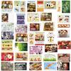 40pcs Retro Japanese Style Food Stickers for Lugage Laptop Phone Shell Decoration Student Stationery DIY Scrapbooking Posters