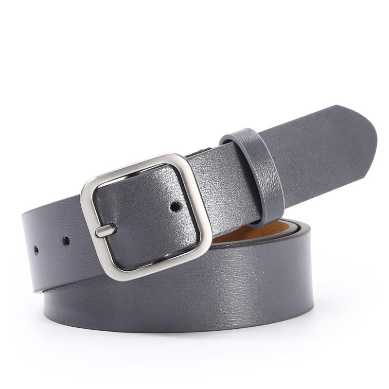 Ремень унисекс из модного термополиуретана из денима - корейский стиль, универсальный, повседневный для студентов