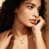 Givenchy Хрустальное ожерелье Xingyuan Парный стиль или Мужское и женское Серебряное 16835188 60136909-Серебряный