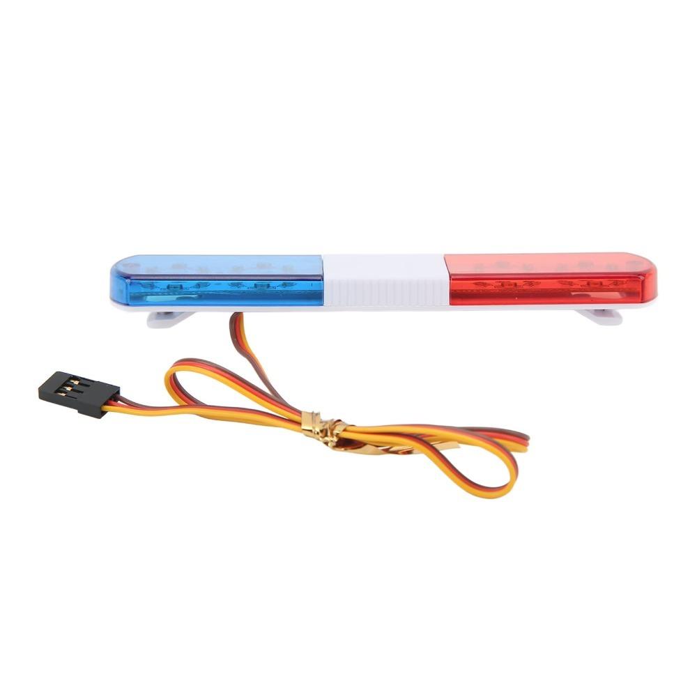 Multi-Function Alarming Light 115mm Alarming Flash Lamp Durable Light Bar Lamp RC Car Accessories